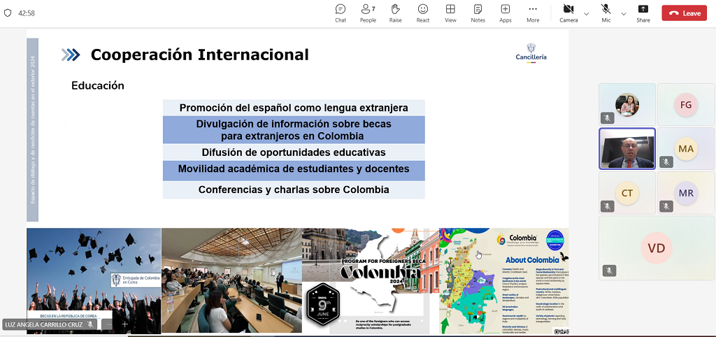 La Embajada de Colombia en Corea del Sur y su Sección Consular realizan con éxito la jornada de rendición de cuentas del 2024