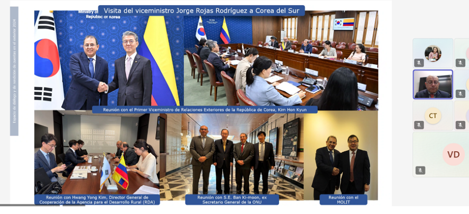 La Embajada de Colombia en Corea del Sur y su Sección Consular realizan con éxito la jornada de rendición de cuentas del 2024