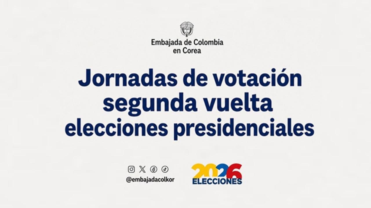 Votación para elección de Presidente y Vicepresidente 2026 - Segunda vuelta se realiza del 15 al 21 de junio de 2026